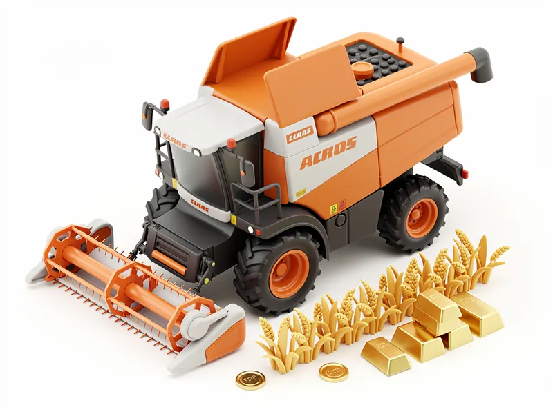 Зерноуборочный комбайн (Claas, Acros)